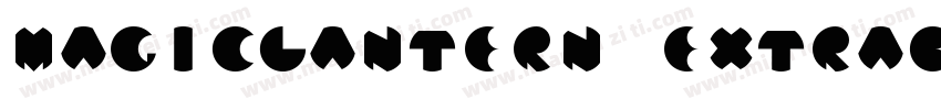 MagicLantern ExtraBold字体转换